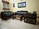 Teak Damro Sofa Set with Coffee Table