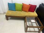 Teak Dewan with Coffee Table