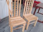 Teak dining chairs