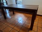 Teak Dining Table 6 Seater