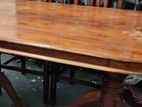 Teak Dining Table and 6 Chairs