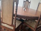 Teak Dining Table with Chairs