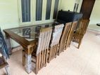 teak dining table