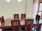 Teak dining table