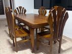 Teak Dining Table With 06 Chairs