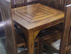 Teak Dining Table with 4 Chair