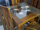 Teak Dining Table with 4 Chair