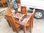 Teak Dining Table with 4 Chairs - Dhx014