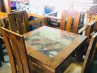 Teak Dining Table with 4 Chairs