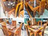 Teak Dining Table with 4 Chairs - Fwd Tc205