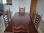 Teak Dining Table with 6 Chairs