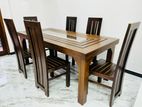 Teak Dining Table with 6 Chairs