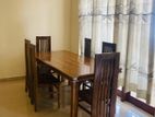 Teak Dining Table with 6 chairs