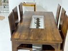 Teak Dining Table with 6 Chairs