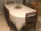 Teak Dining Table with 6 chairs