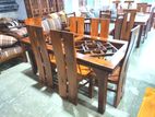 Teak Dining Table with 6 Chairs - Tdtc0128