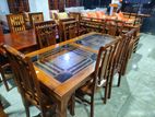 Teak Dining Table with 6 Chairs - Tdtc2501