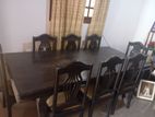 Teak Dining Table with Chairs