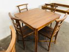 Teak Dining Table with chair 4.
