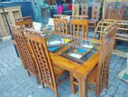 Teak Dining Table with Chairs 6ftx3ft TDT0250
