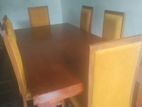 Teak Dining Table with Chairs