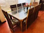 Teak Dining Table with Chairs