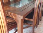 Teak Dining Table With Chairs