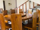 Teak Dining Table with Chairs