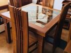 Teak Dining Table with chairs