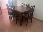 Teak Dining table with chairs