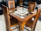 Teak Dining Tables With 4 Chairs