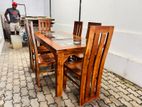 Teak Dining Tables with 6 Chairs
