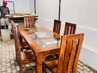 Teak Dining Tables with 6 Chairs
