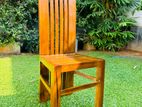 Teak dinning table chairs