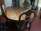 Teak Dinning Table with Chairs