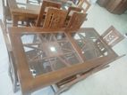 Teak Dinning Table Set #2