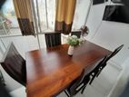 Teak Dinning Table with 6 Chairs