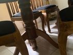 Teak Dinning Table with 6 Chairs