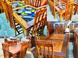 Teak Dinning Table with Chairs 6ftx3ft Tdt2101