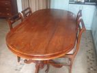 Teak Dinning Table With Chairs