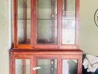 Teak Display Cupboard
