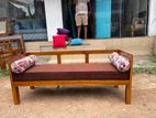 Teak Diwan Bench