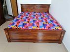 Teak Double Bed