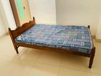 Teak Double Bed