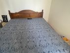 Teak Double Bed