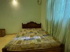 Teak Double Bed with Mattress