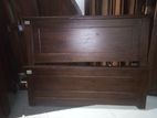 Teak Double Box Bed (B-5)