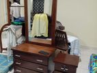 Teak Dressing Table with Bedside Cupboard M.