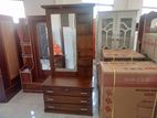 Teak Dressing Table With Cupboard