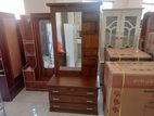 Teak Dressing Table with Cupboard